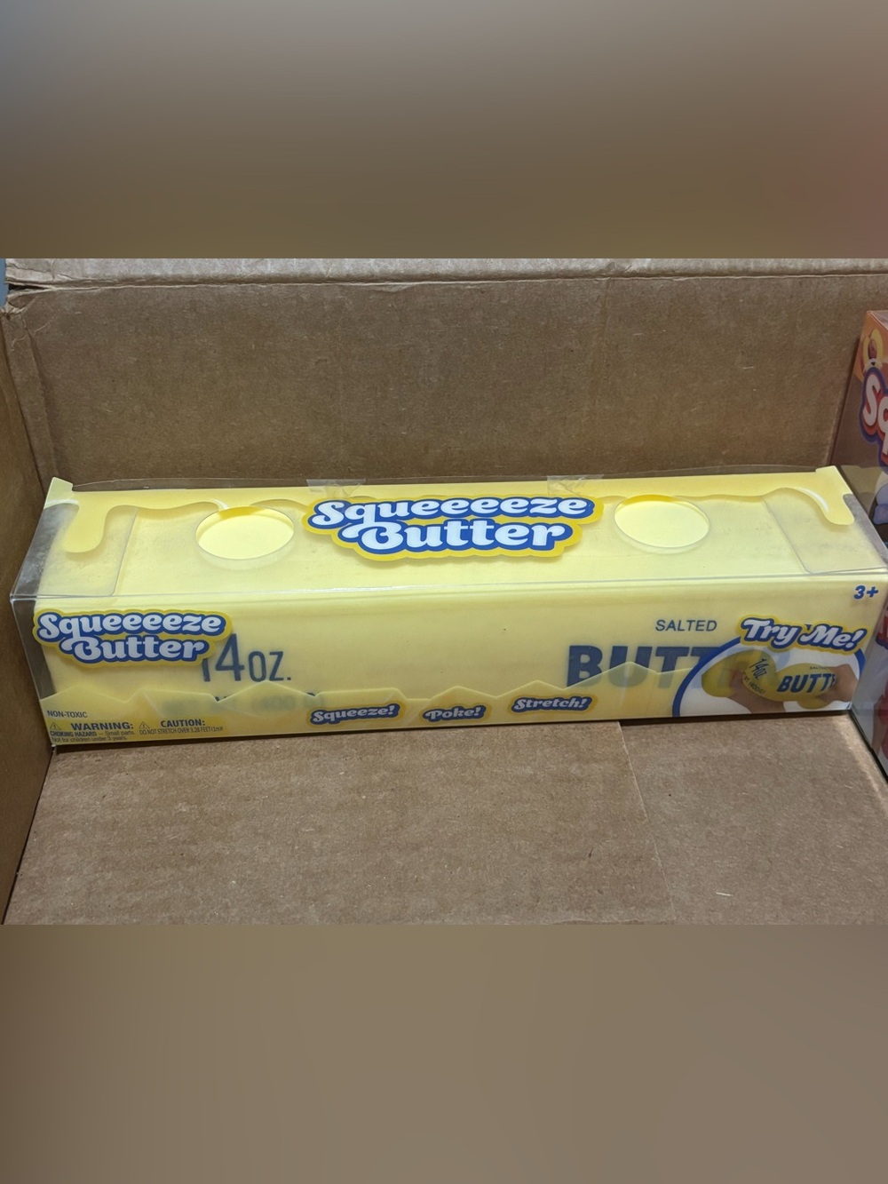 Squeeeeeeze Butter Yellow Toy Pack